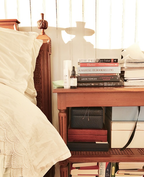 Books Side Table Display