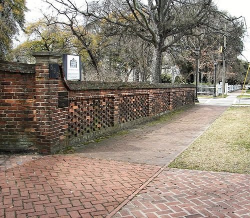 Brick Wall Fence