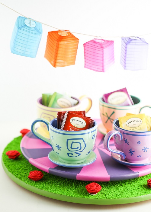 Stacked Teacups