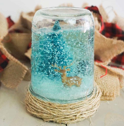 Snow Globe Jars