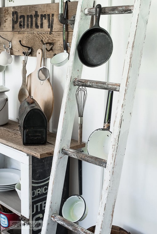 Cooking Tools Ladder Display