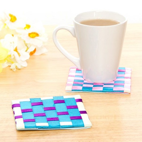 Ribbon Coasters