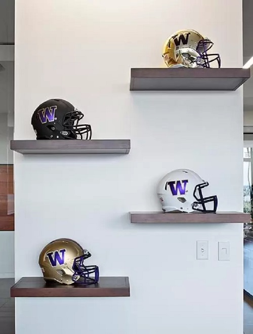 Football Helmet Display Ideas 2