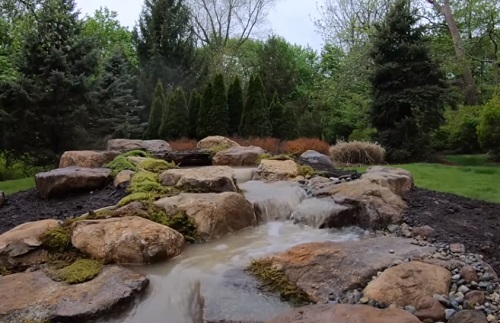 DIY Pondless Waterfall 7