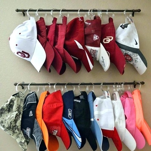 Baseball Cap Storage 7