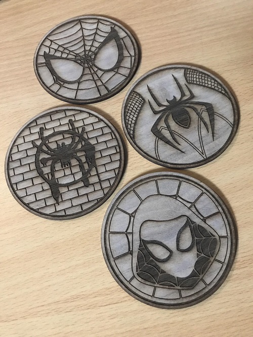 Spider-Man Coasters