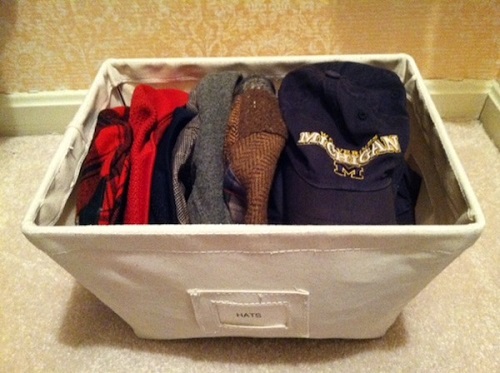 Baseball Cap Storage 5