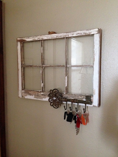 Window Frame Key Holder