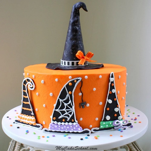 Witch Hat Cake Toppers