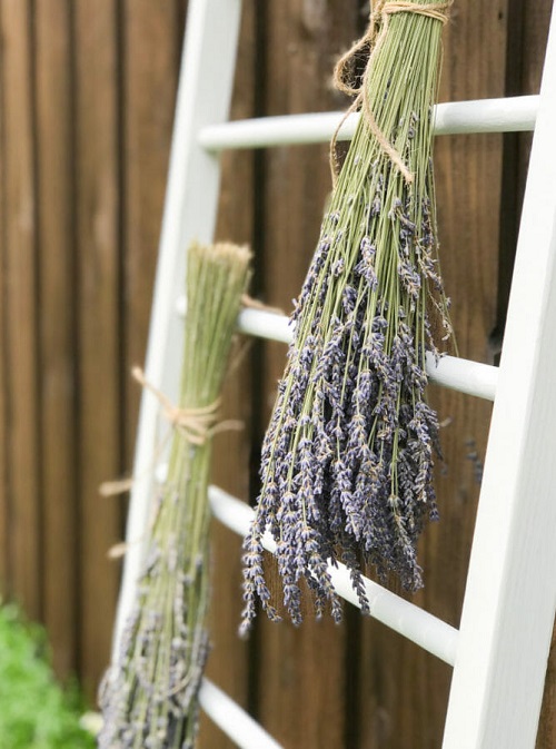 Blanket Ladder Decorating 13