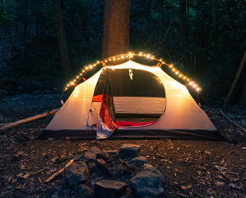 Camping Tent Decorating Ideas 1