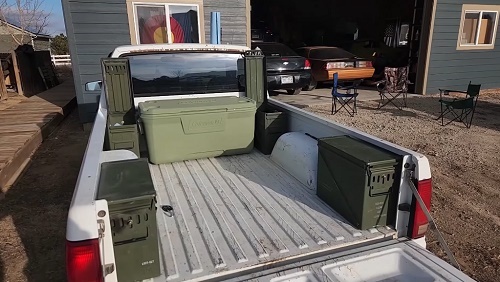 DIY Truck Bed Storage System