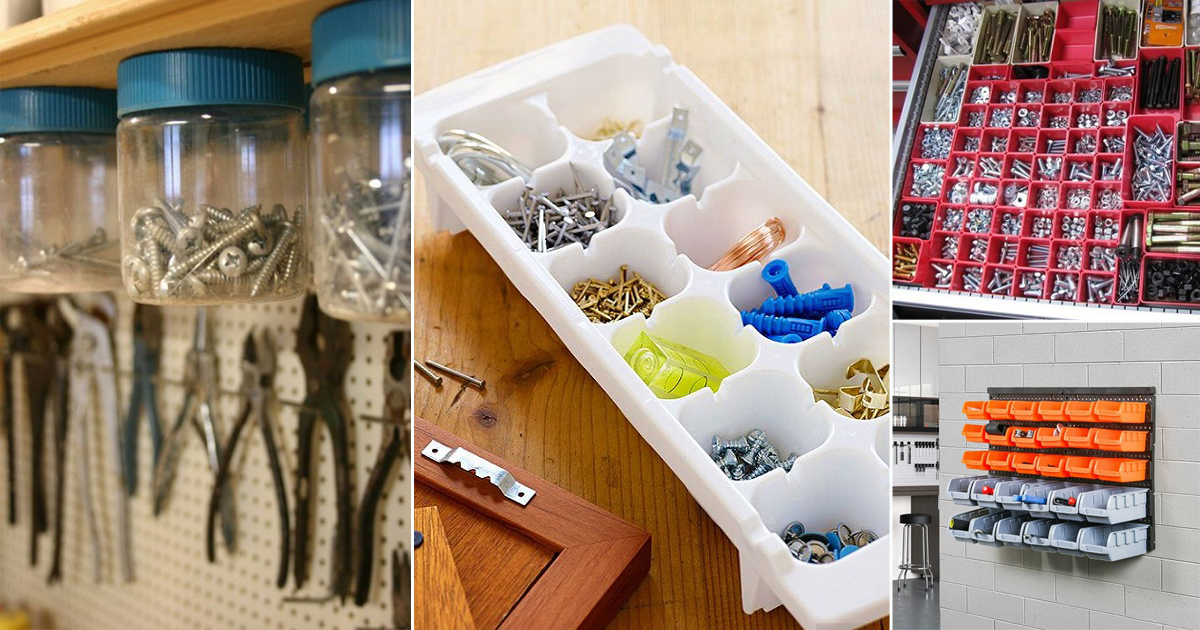 10 Nut, Bolt, and Screw Storage Ideas ⋆ Bright Stuffs