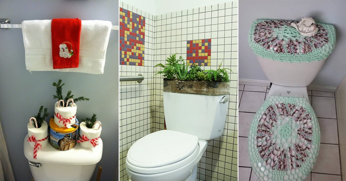 13 Amazing Toilet Tank Decoration Ideas ⋆ Bright Stuffs