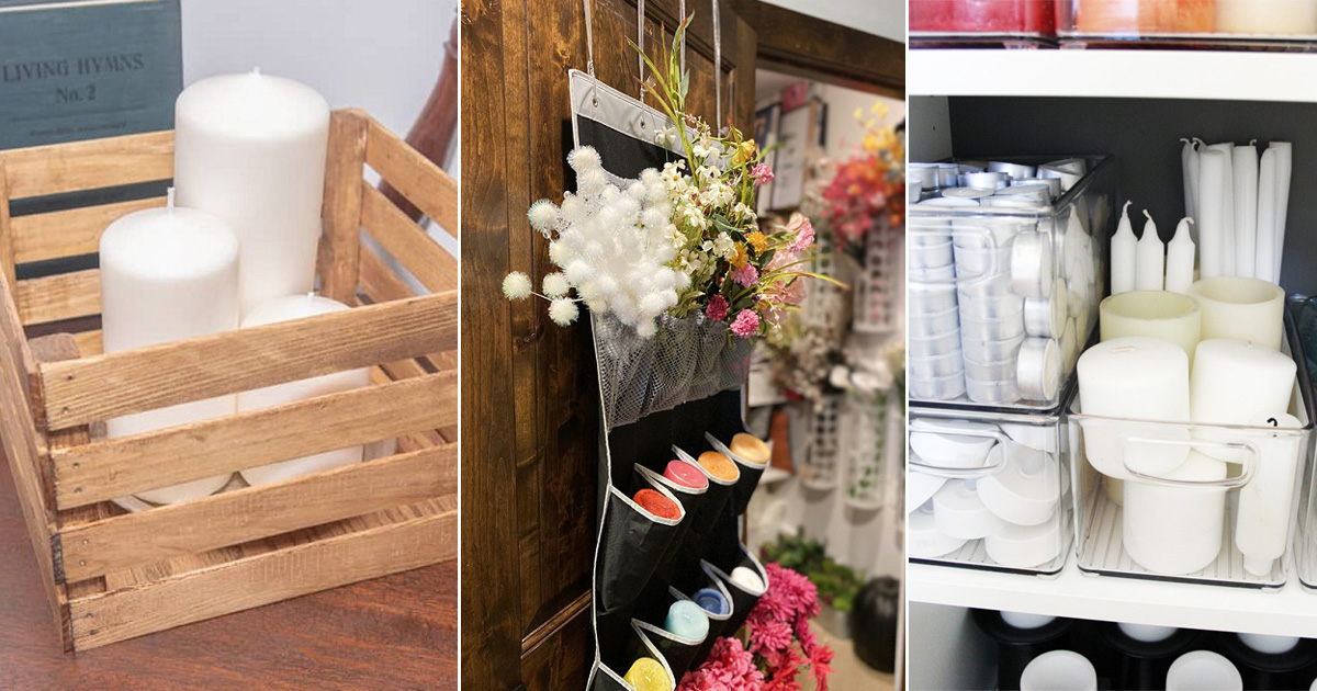 10 Candle Storage And Organization Ideas Bright Stuffs