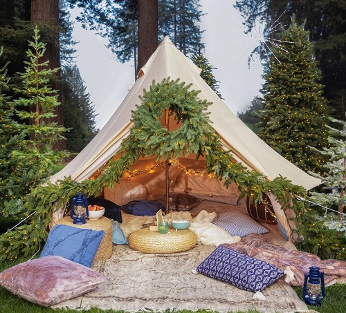 Camping Tent Decorating Ideas 18