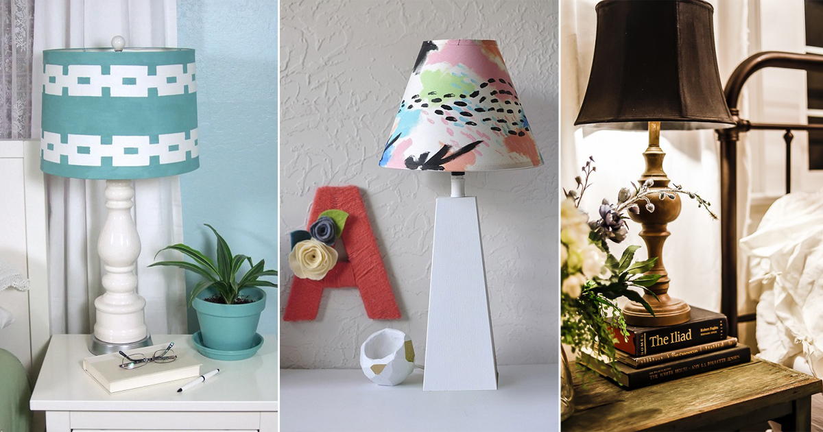 10 Amazing Painted Lampshade Ideas ⋆ Bright Stuffs