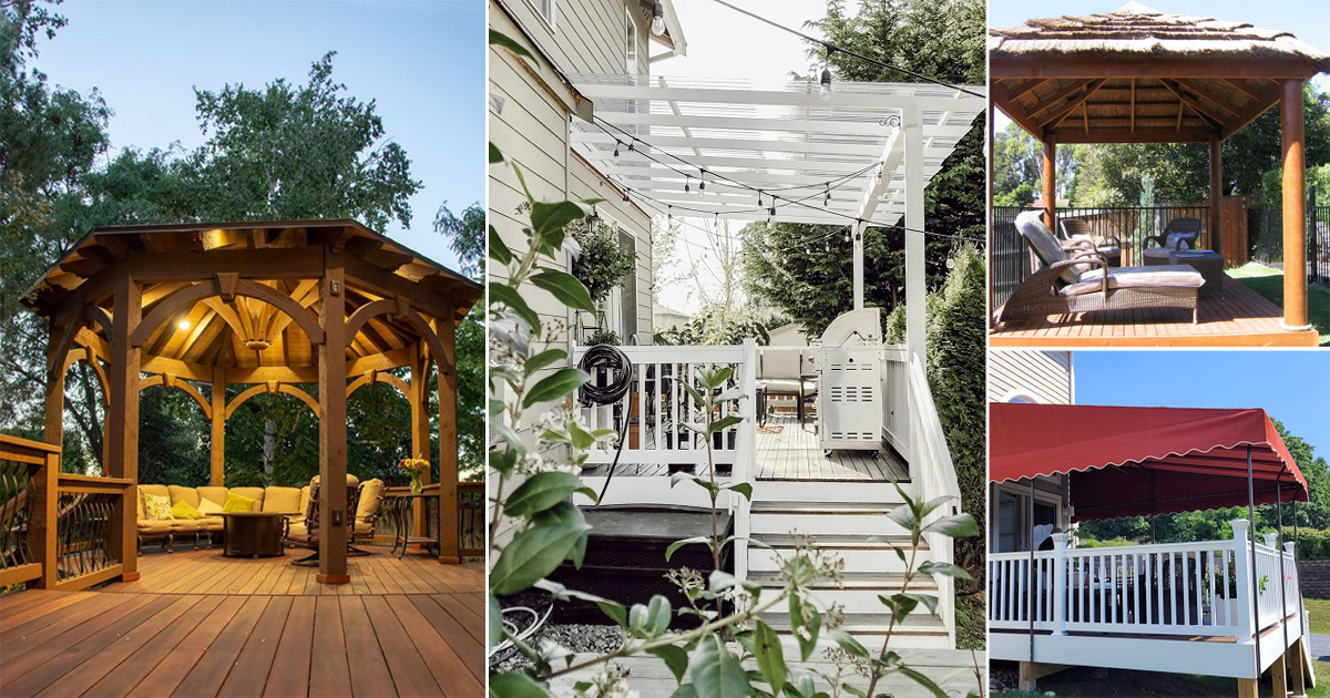 9 Best Deck Roof Ideas ⋆ Bright Stuffs