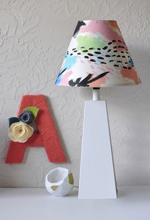 Painted Lampshade 1