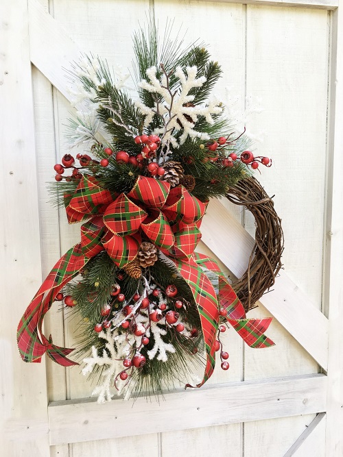Grapevine Christmas Wreath 3