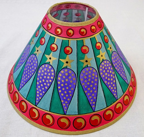Hand-painted Lampshade 10