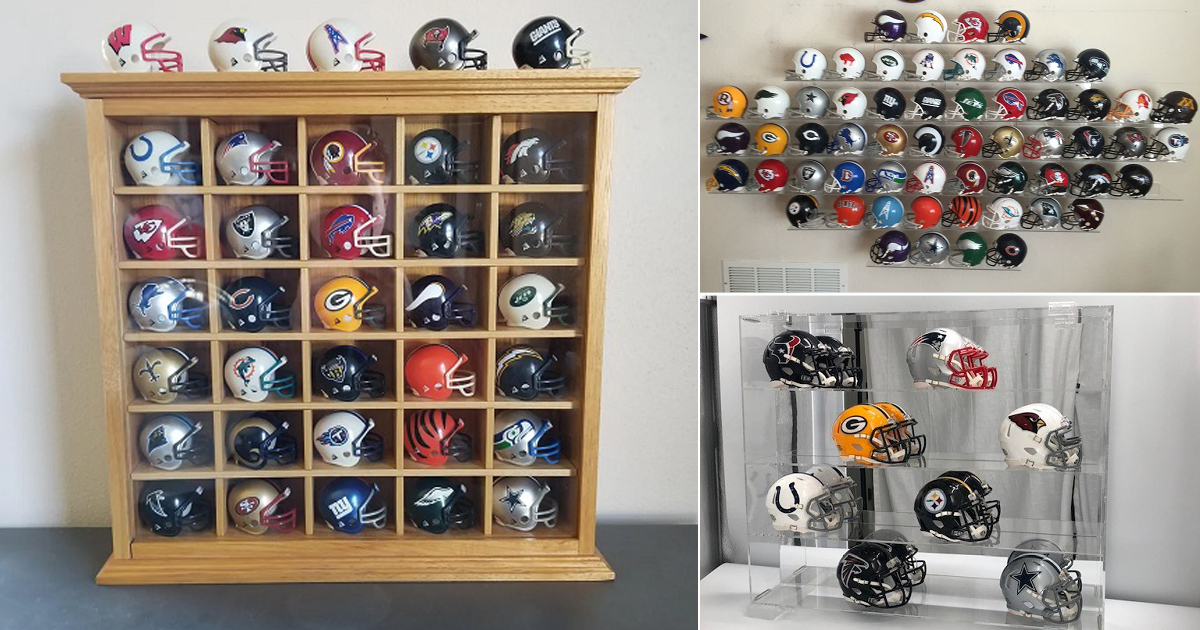 7 Amazing Mini Helmet Display Ideas ⋆ Bright Stuffs