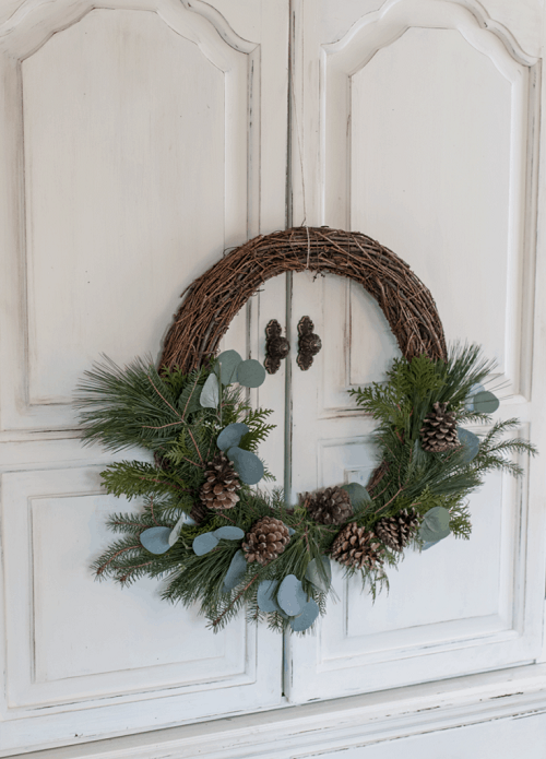 Grapevine Christmas Wreath 1