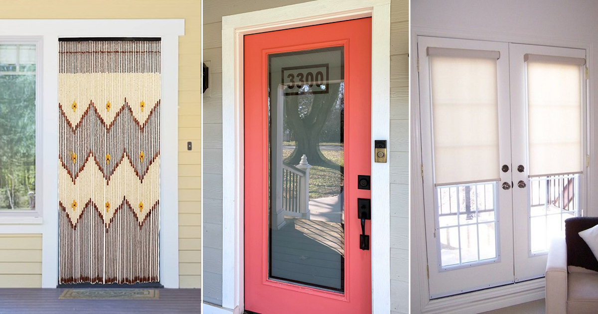 7 Front Door Privacy Ideas ⋆ Bright Stuffs