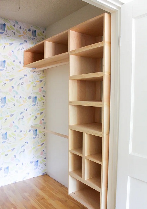 DIY Closet Shelves Ideas 5