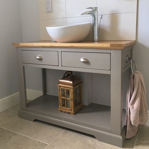 Console Table Sink Cabinet