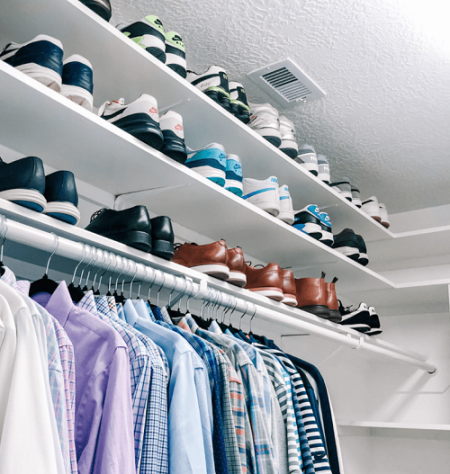 10 Best DIY Closet Shelves Ideas ⋆ Bright Stuffs