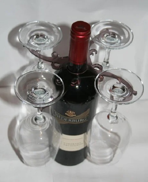 Decorative Wine Holder Idea