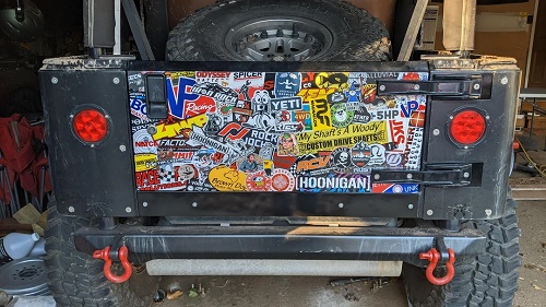 Go With Tailgate Stickers