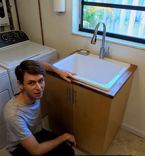 Laundry Sink Cabinet