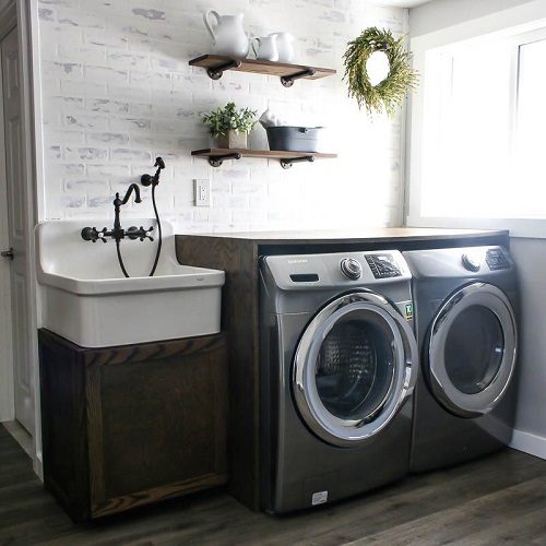 Laundry Sink Cabinet