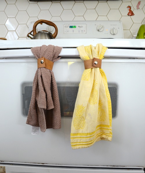 Kitchen Towel Hanger Ideas 2