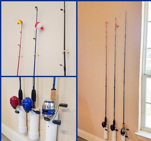 PVC Fishing Rod Holder