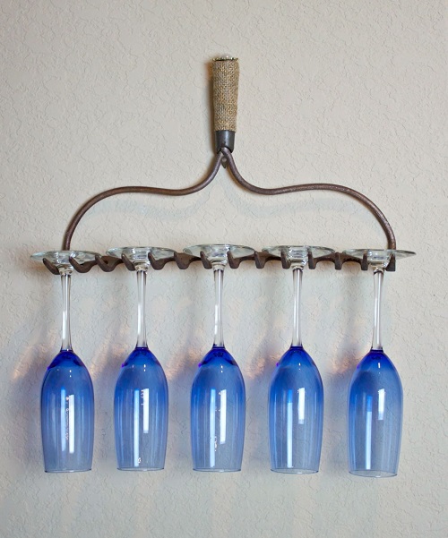 DIY Wine Glass Holder Ideas 6