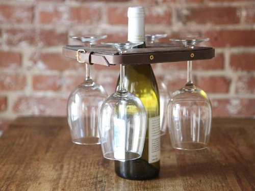 DIY Wine Glass Holder Ideas 5