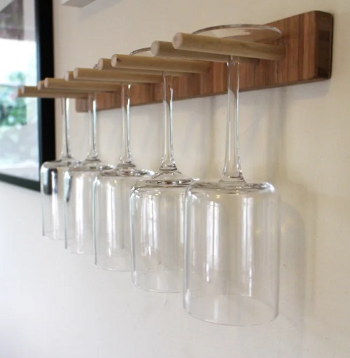 DIY Wine Glass Holder Ideas 2