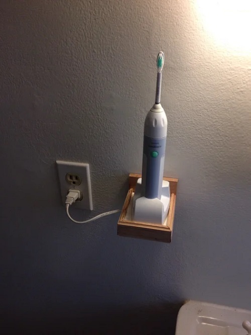 Easy Electric Toothbrush Holder