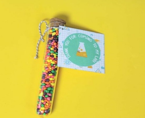 Science Party Candy Test Tube Favors