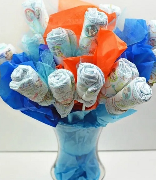 Diaper Bouquet Ideas 3