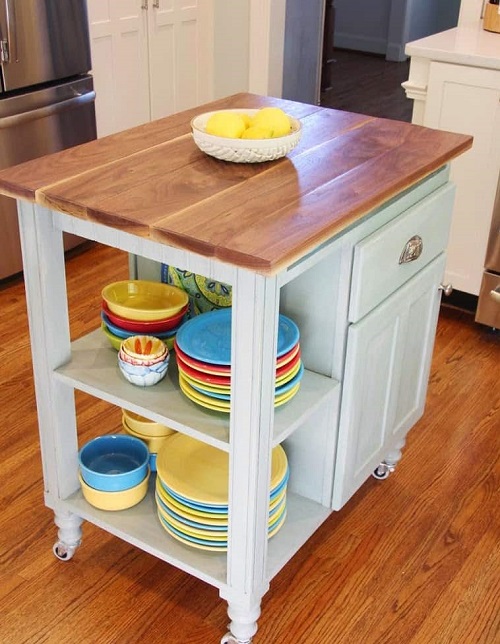 Movable Kitchen Island 2