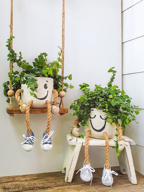 DIY Head Planter Ideas 2