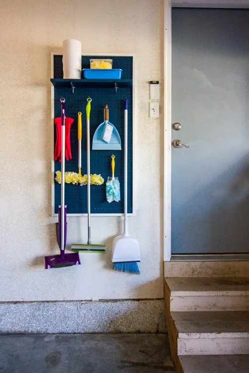 DIY Broom Holder Ideas 1