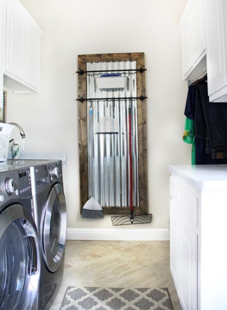 7 Clever DIY Broom Holder Ideas ⋆ Bright Stuffs