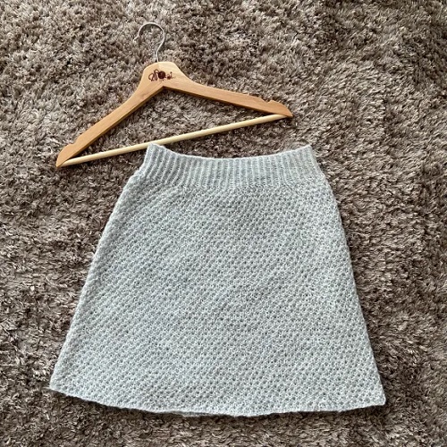 A-Line Knitted Skirt