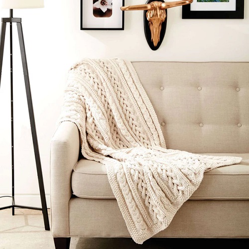 Easy and Cute Blanket Free Knitting Patterns 3