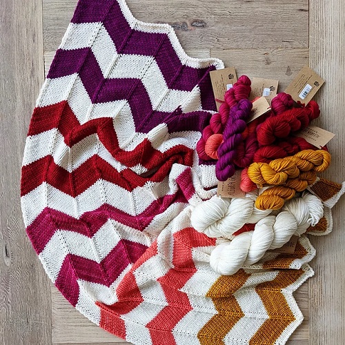 Chevron Baby Blanket